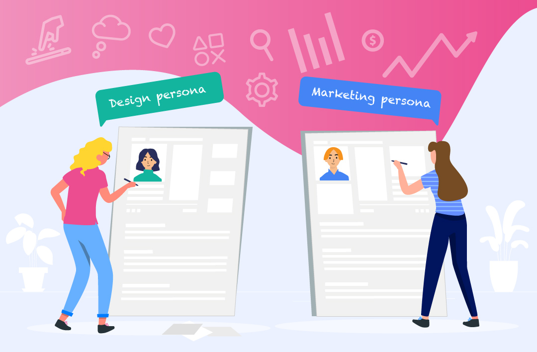 Design Persona vs Marketing Persona - differences and similarities