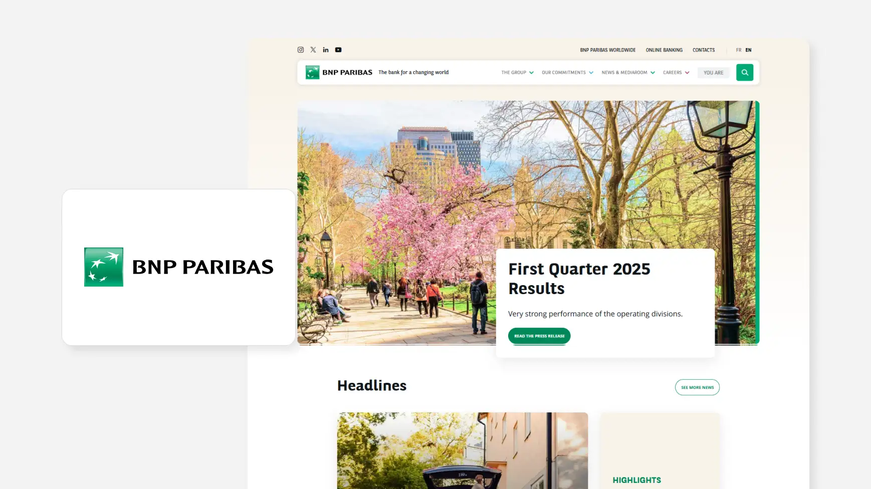 BNP Paribas - UX Design