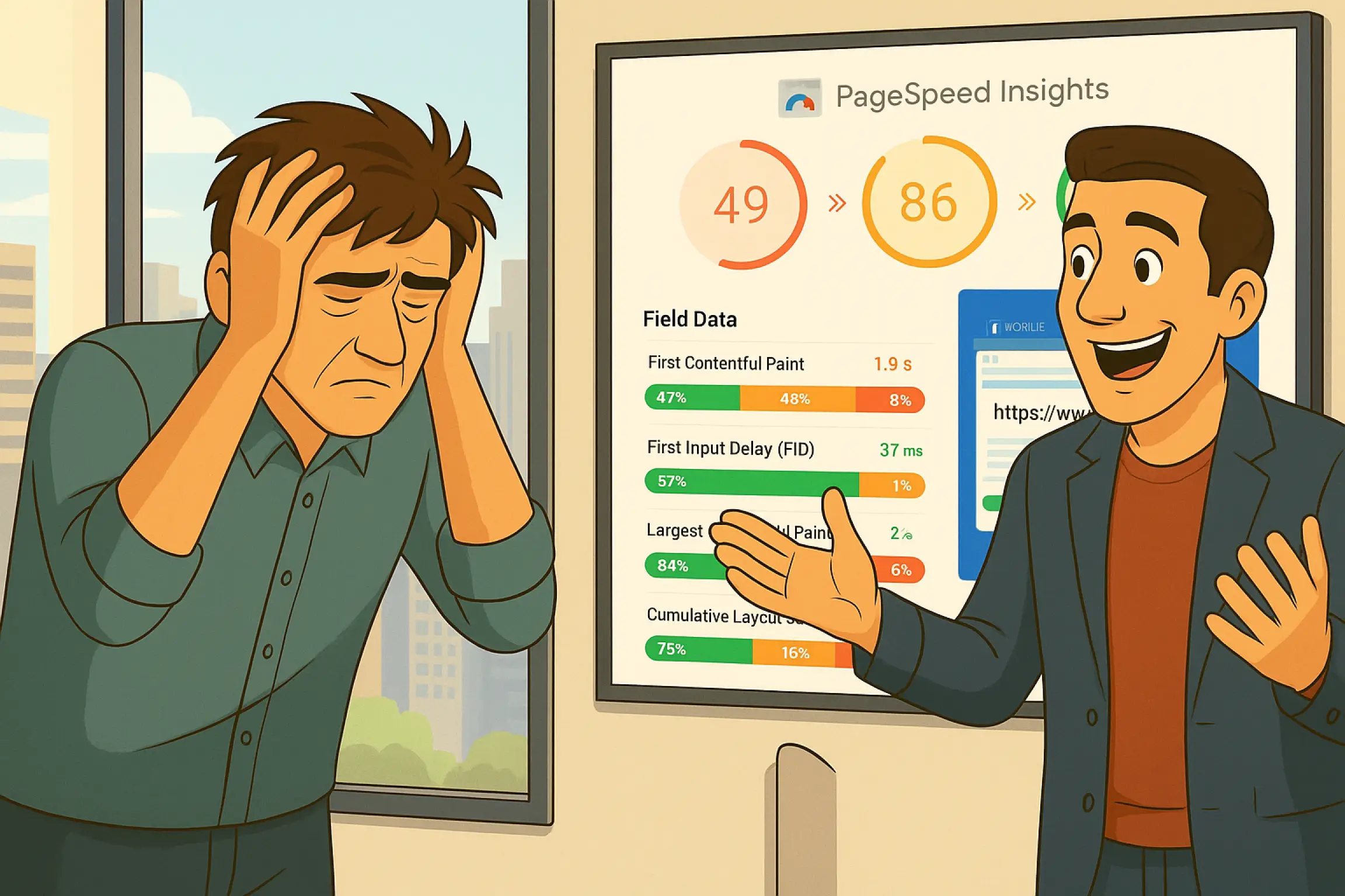 Google PageSpeed Performance Anxiety