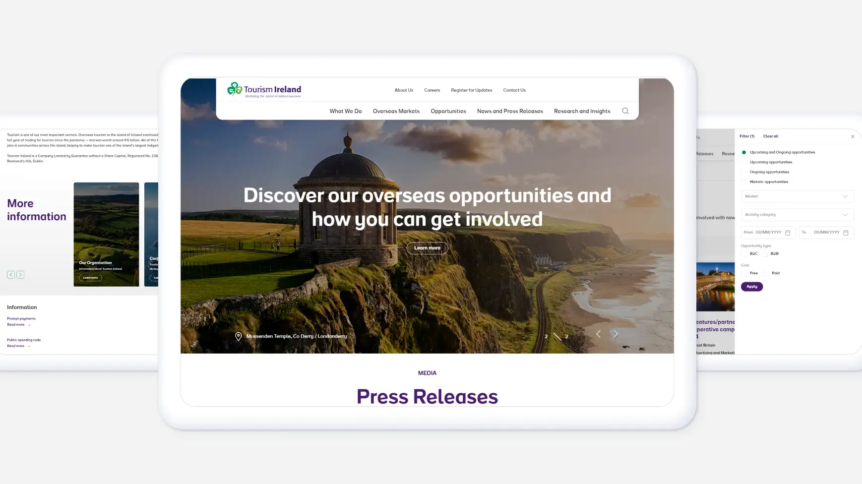 Tourism Ireland - Web Analytics