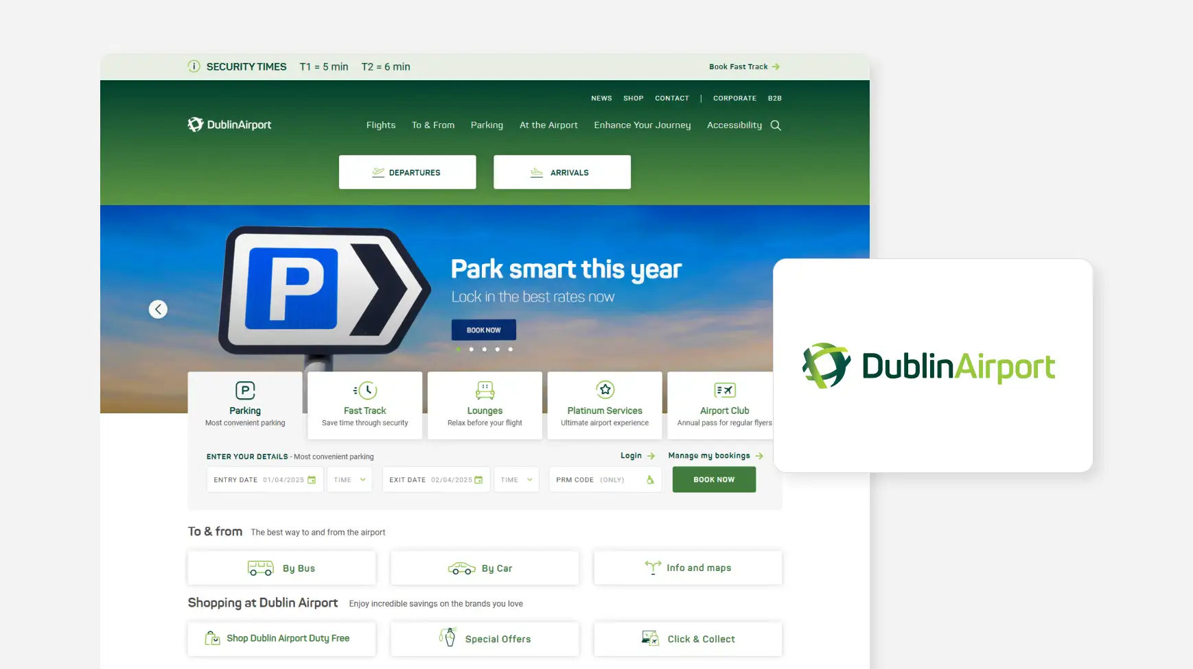 Web Analytics - Dublin Airport