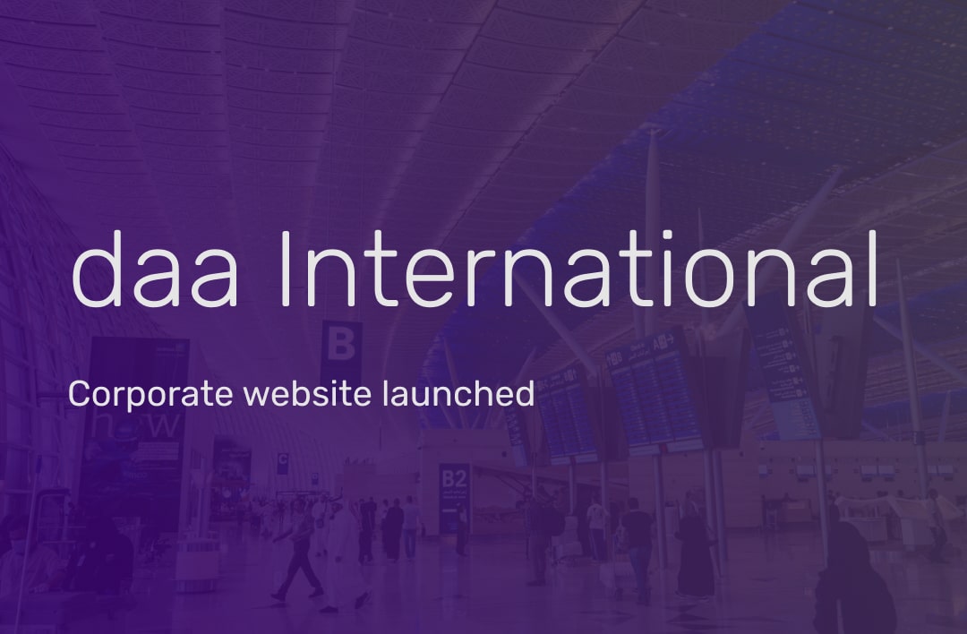 daa International Corporate website launched