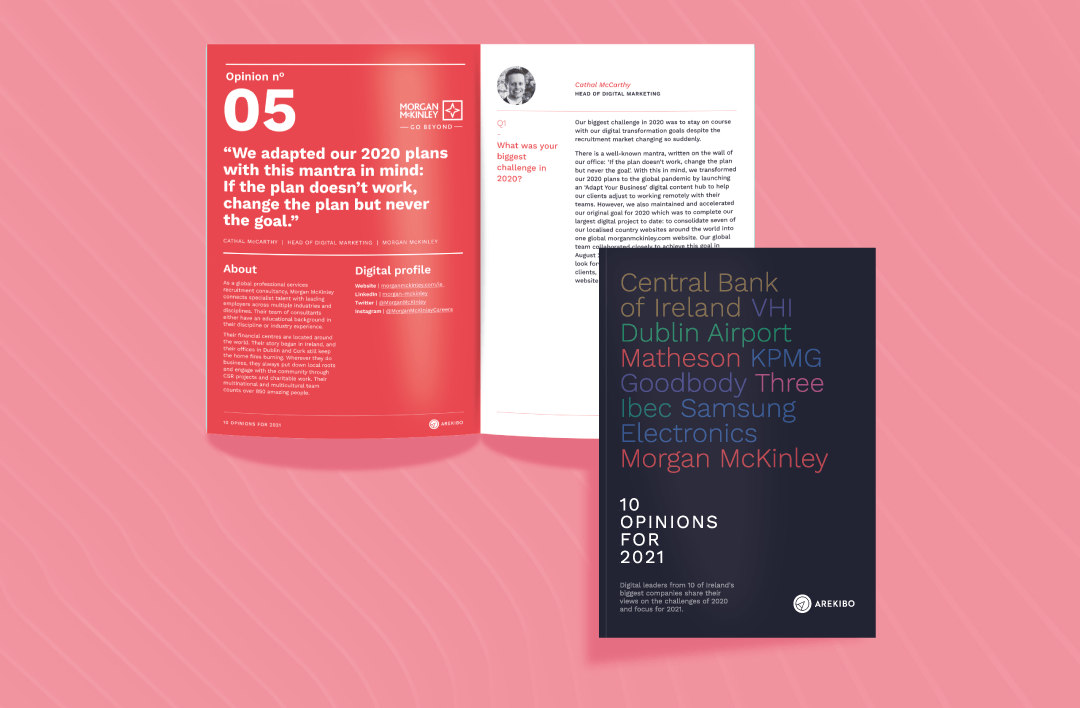Interview with Cathal McCarthy Morgan McKinley