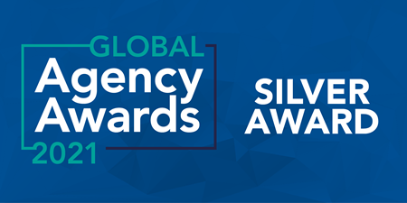 Global Agency Awards 2021 Silver Award Badge