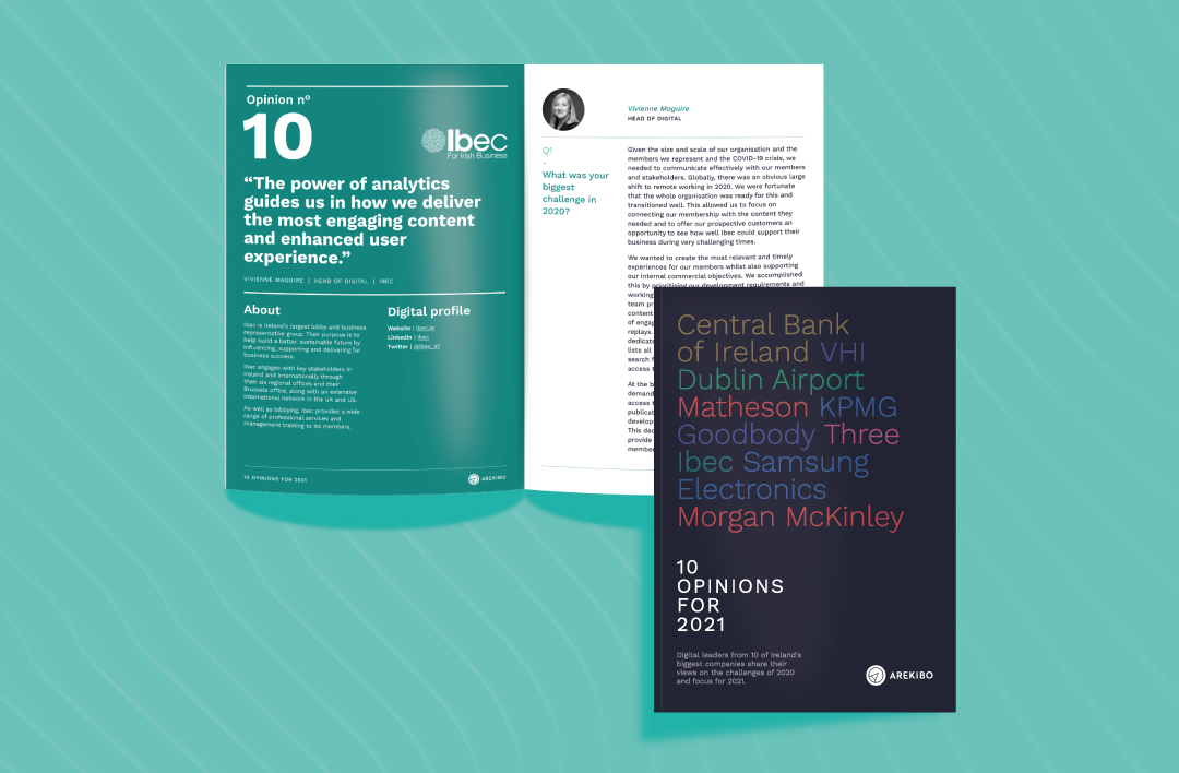 Interview with Vivienne Maguire, head of Digital at Ibec