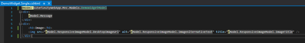 Sitefinity - Create two templates, one using the name to indicate it is responsive