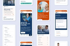 Mater Private - Mobile UI