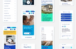 Electric Ireland - Mobile UI Design elements